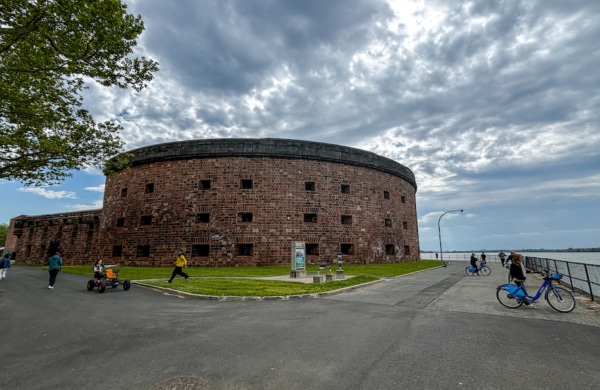 Castle Williams à Governors Island à New York