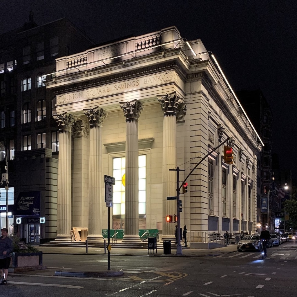 Daryl Roth Theatre de nuit à New York