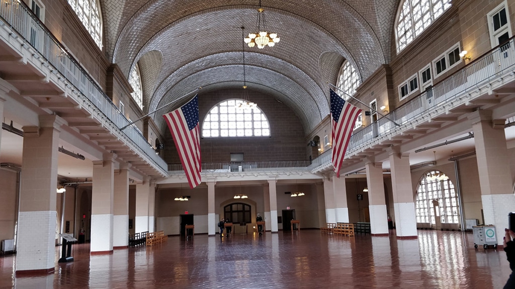 Musée de l'immigration à Ellis Island, New York