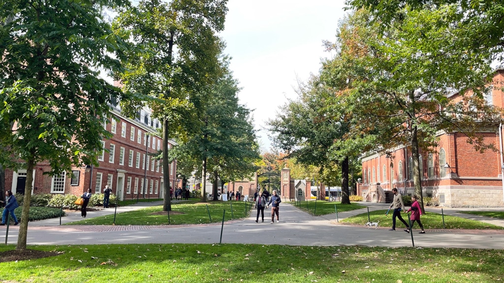 Visite de Harvard à Boston, au départ de New York