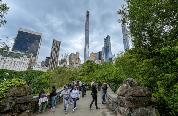 Gapstow Bridge à Central Park