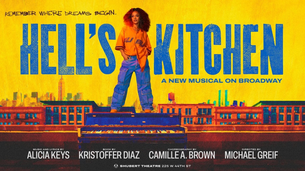 Affiche de la comédie musicale Hell's Kitchen à Broadway