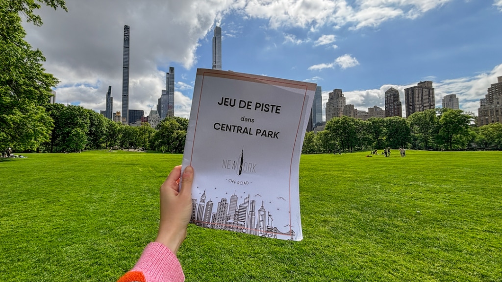 Jeu de piste à Central Park