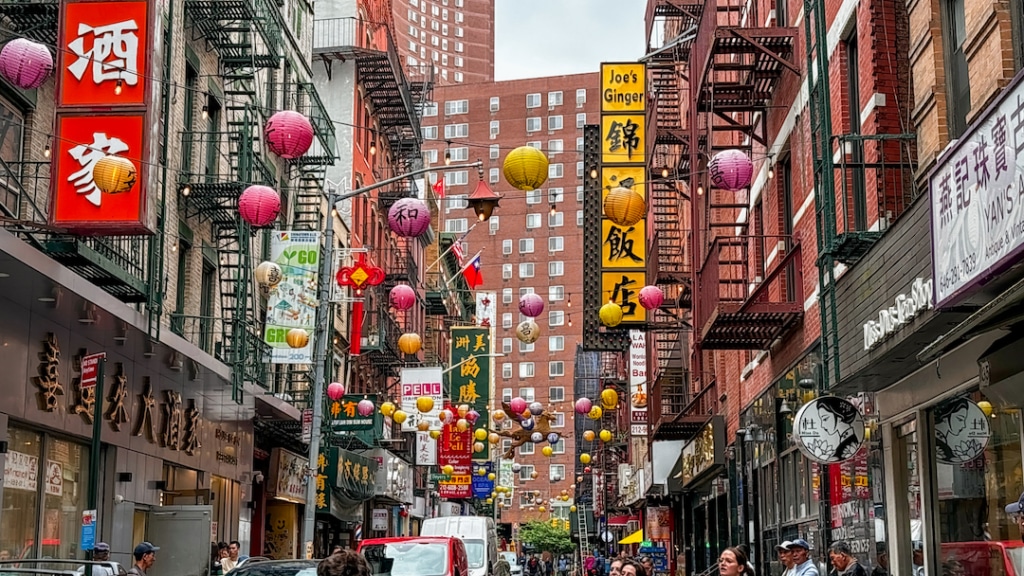 Pell Street à Chinatown