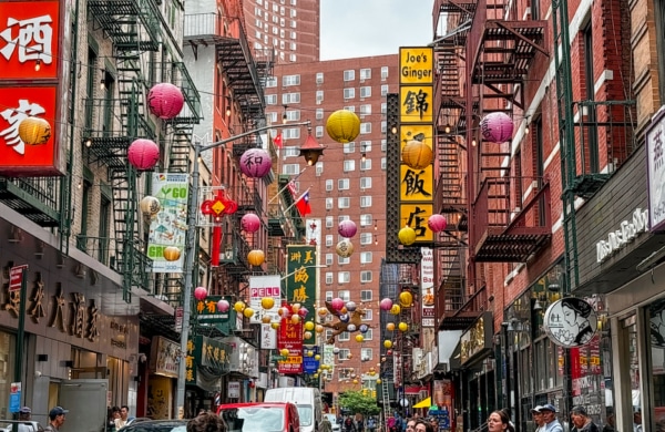 Pell Street à Chinatown