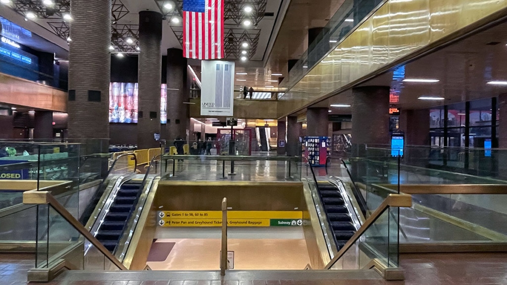 Gare routière New York - Bus pour Boston