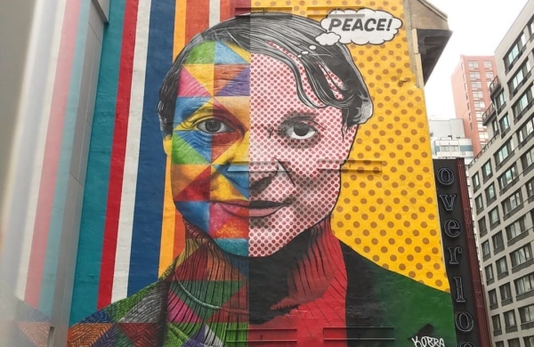 Fresque de Roy Lichstenstein d'Eduardo Kobra à New York