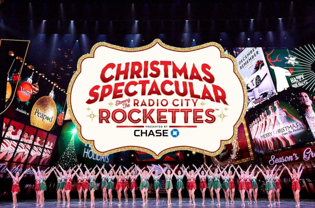 Spectacle de Noël Les Rockettes à New York. Radio City Christmas Spectacular