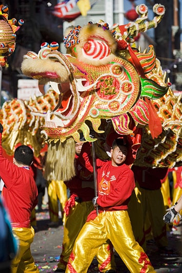 Passer le nouvel an chinois à Chinatown New york