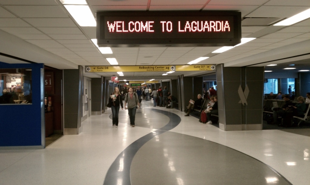 Aéroport La Guardia à New York