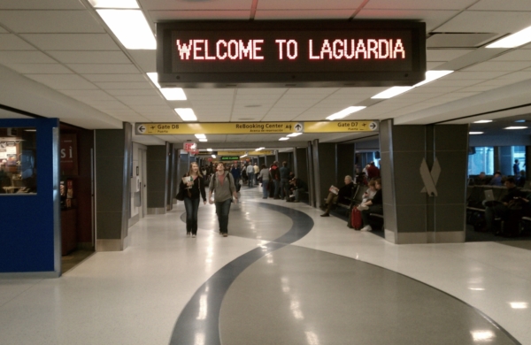 Aéroport La Guardia à New York