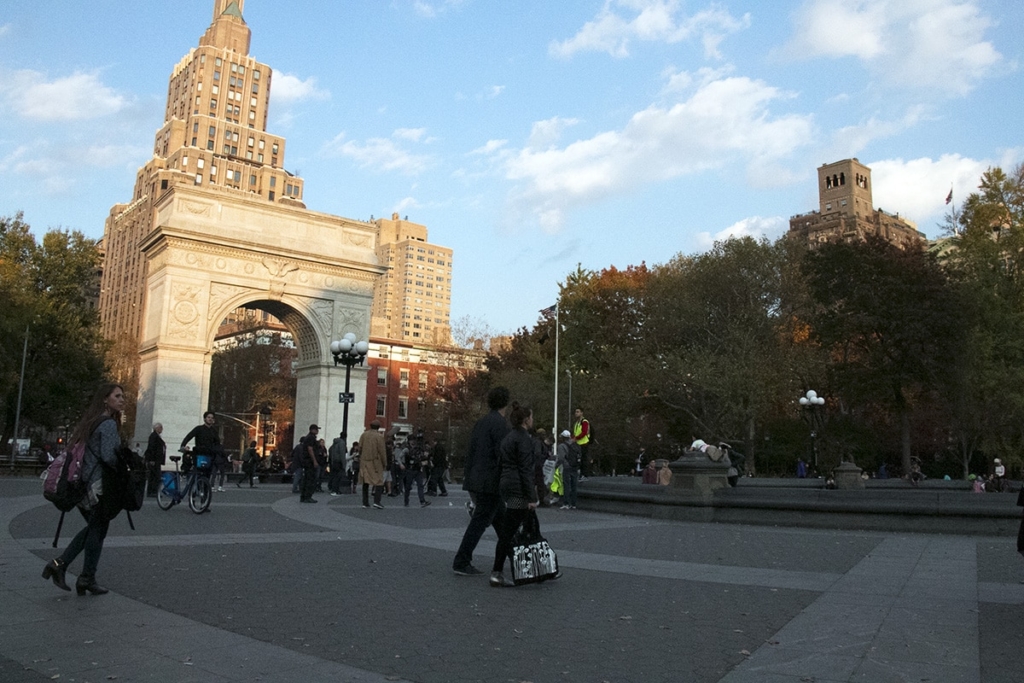 L'arc de triomphe sur Washington Square Park