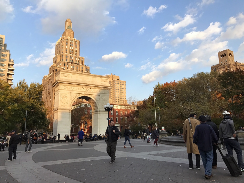 Washington Square Park à New York City