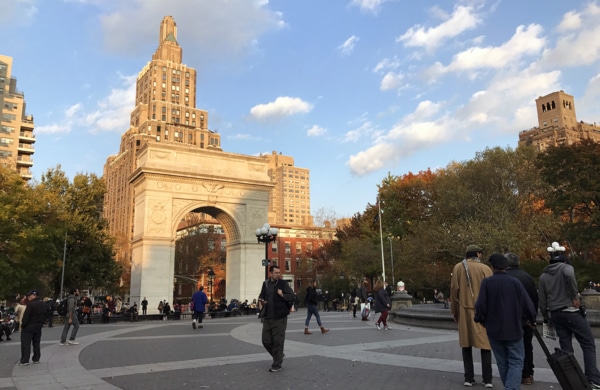 Washington Square Park à New York City