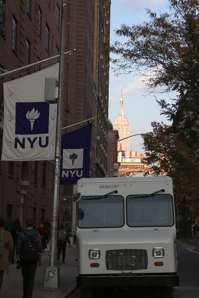 NYU, l'université de New York près de Washington Square Park