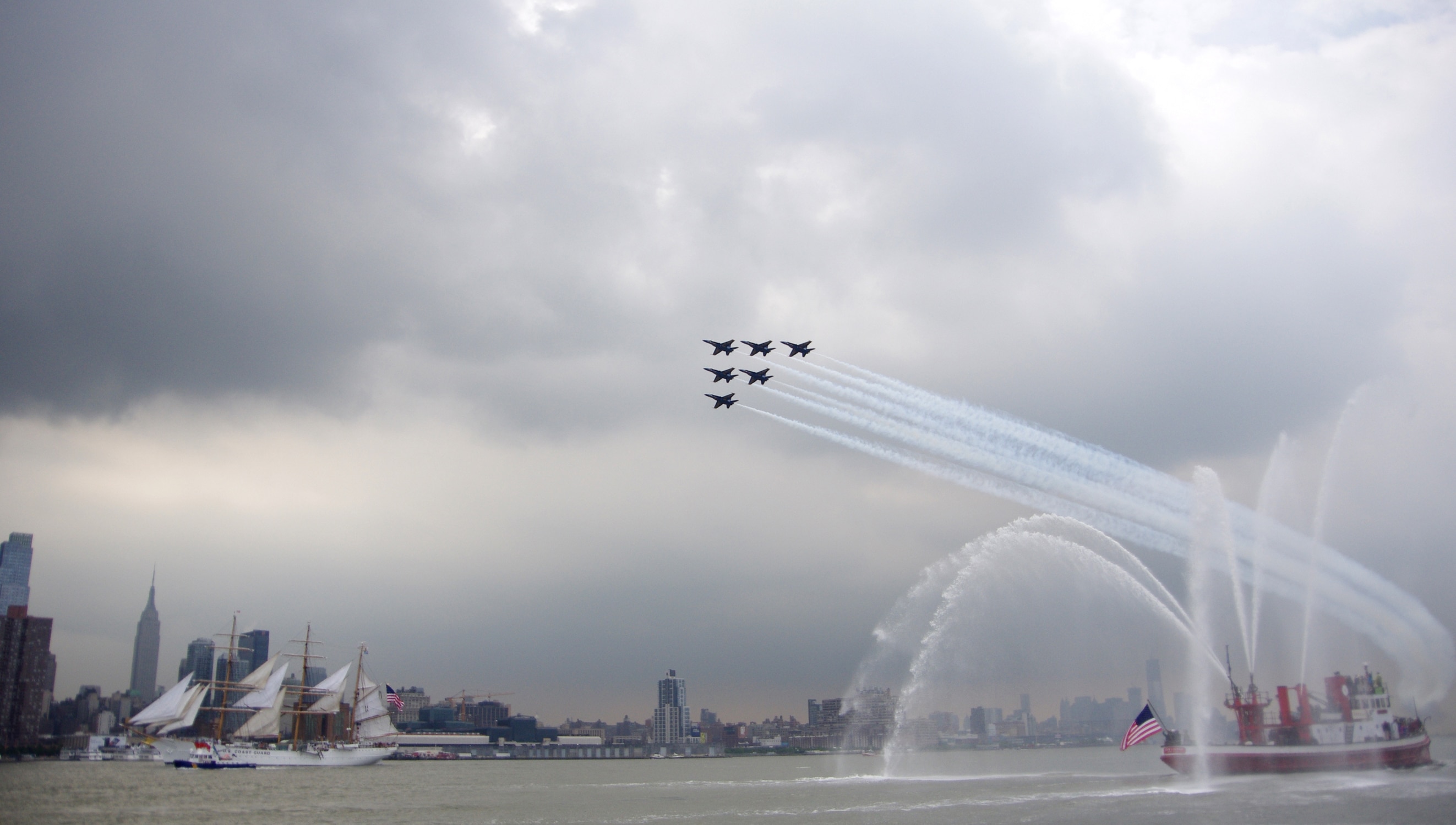 New York Fleet Week avions de chasse