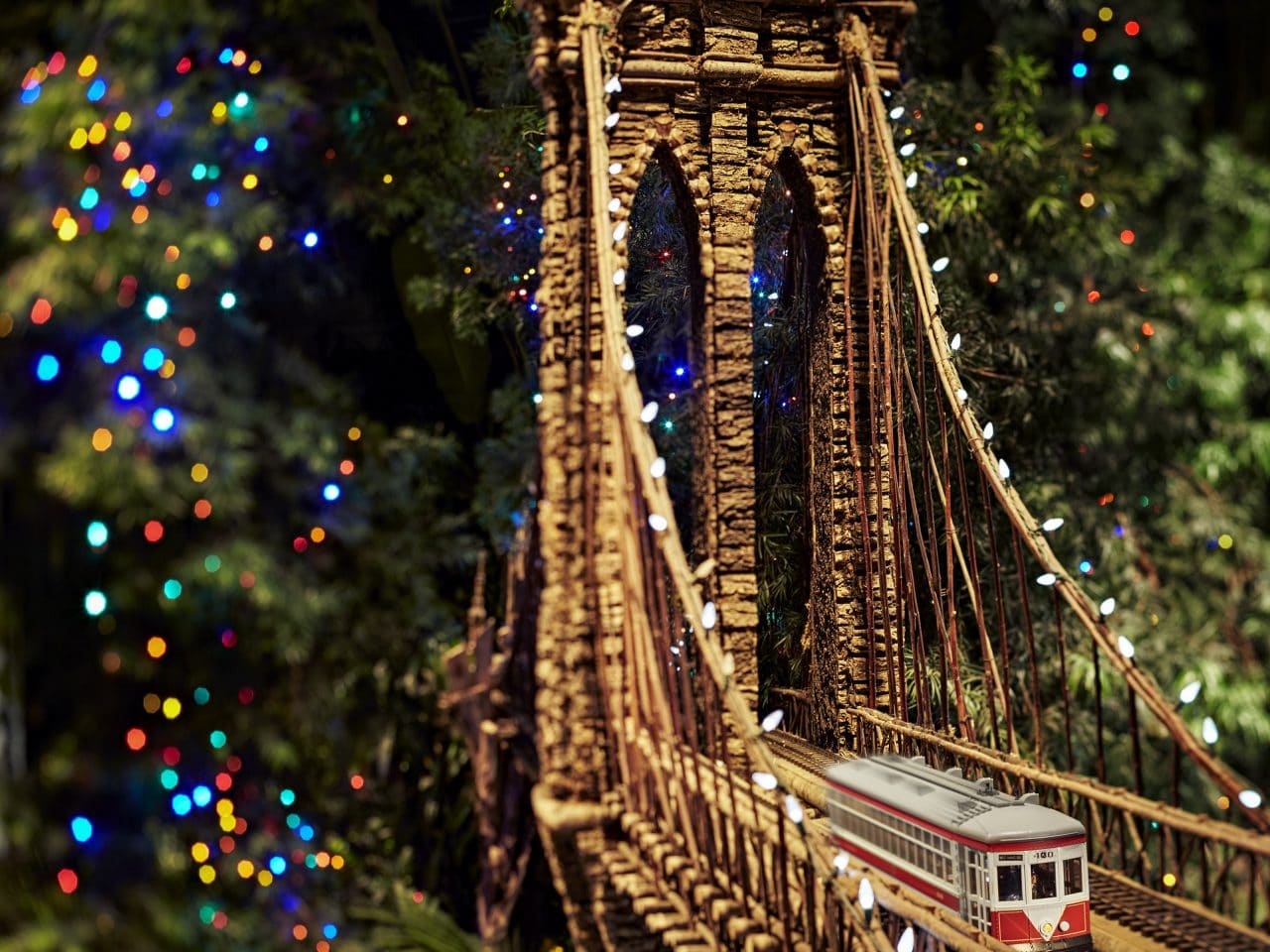 L'exposition Holiday Train Show pendant les fêtes de fin d'année à NewYork