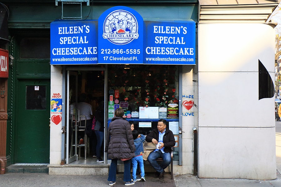 Eileen's Special Cheesecake, New York : Une délicieuse tentation sucrée Nolita