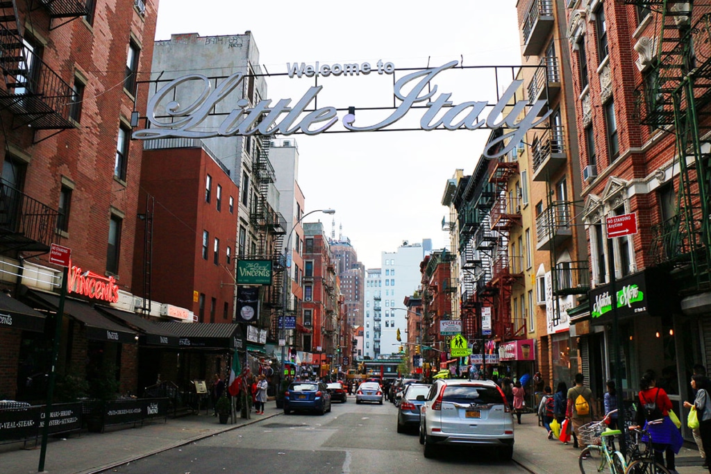 Little Italy le quartier italien de New York