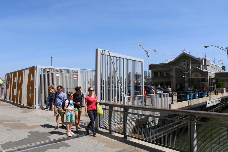 Pier 6, l'héliport de New York