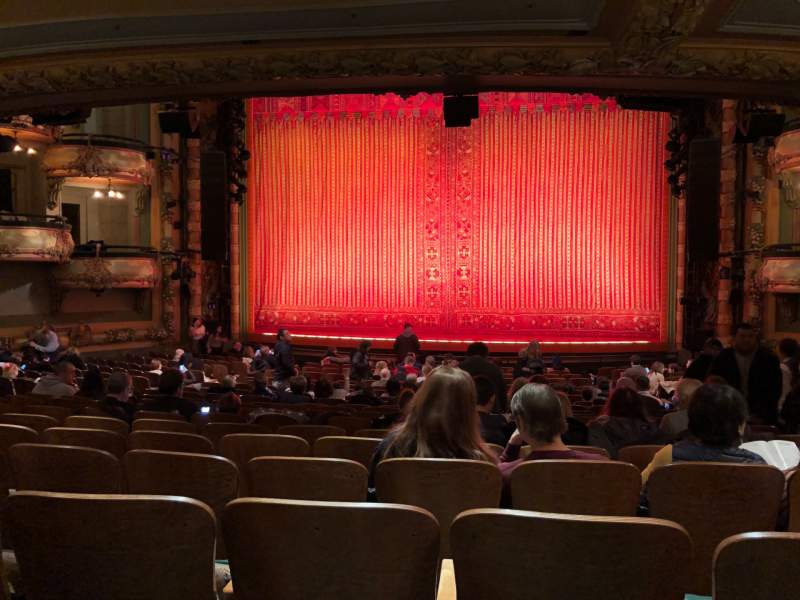 Vue orchestra au New Amsterdam Theatre New York