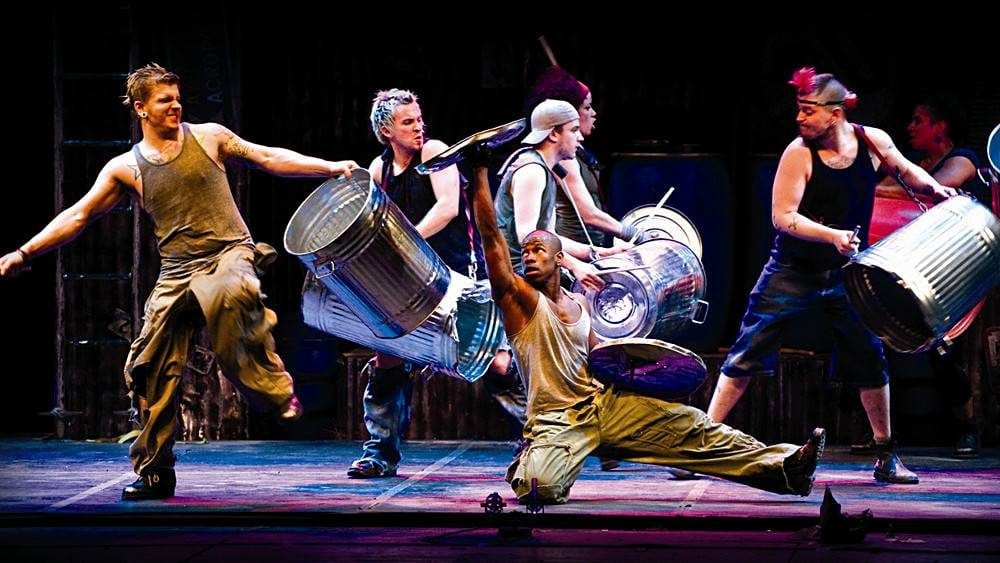 Stomp percussions, comédie musicale originale NYC