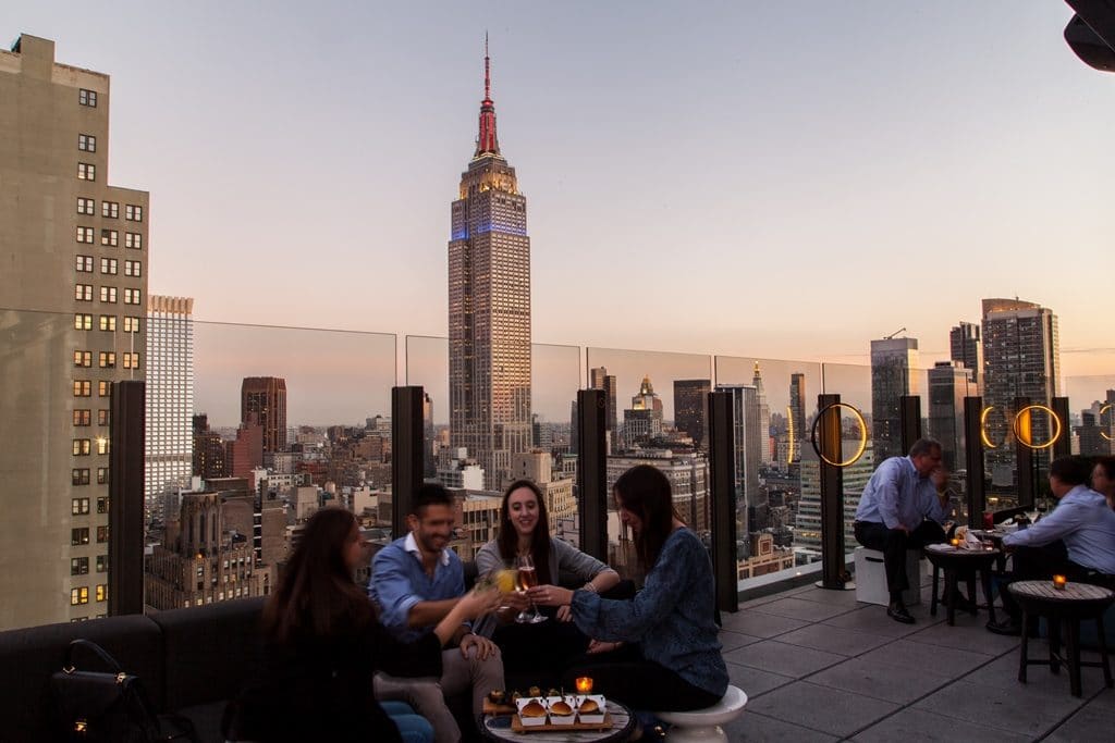 The Skylark un Rooftop New York avec Vue sur l'Empire State Building