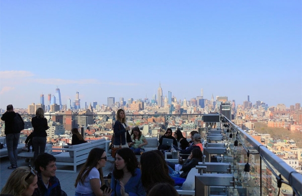 Rooftop The Crown à Chinatown à New York