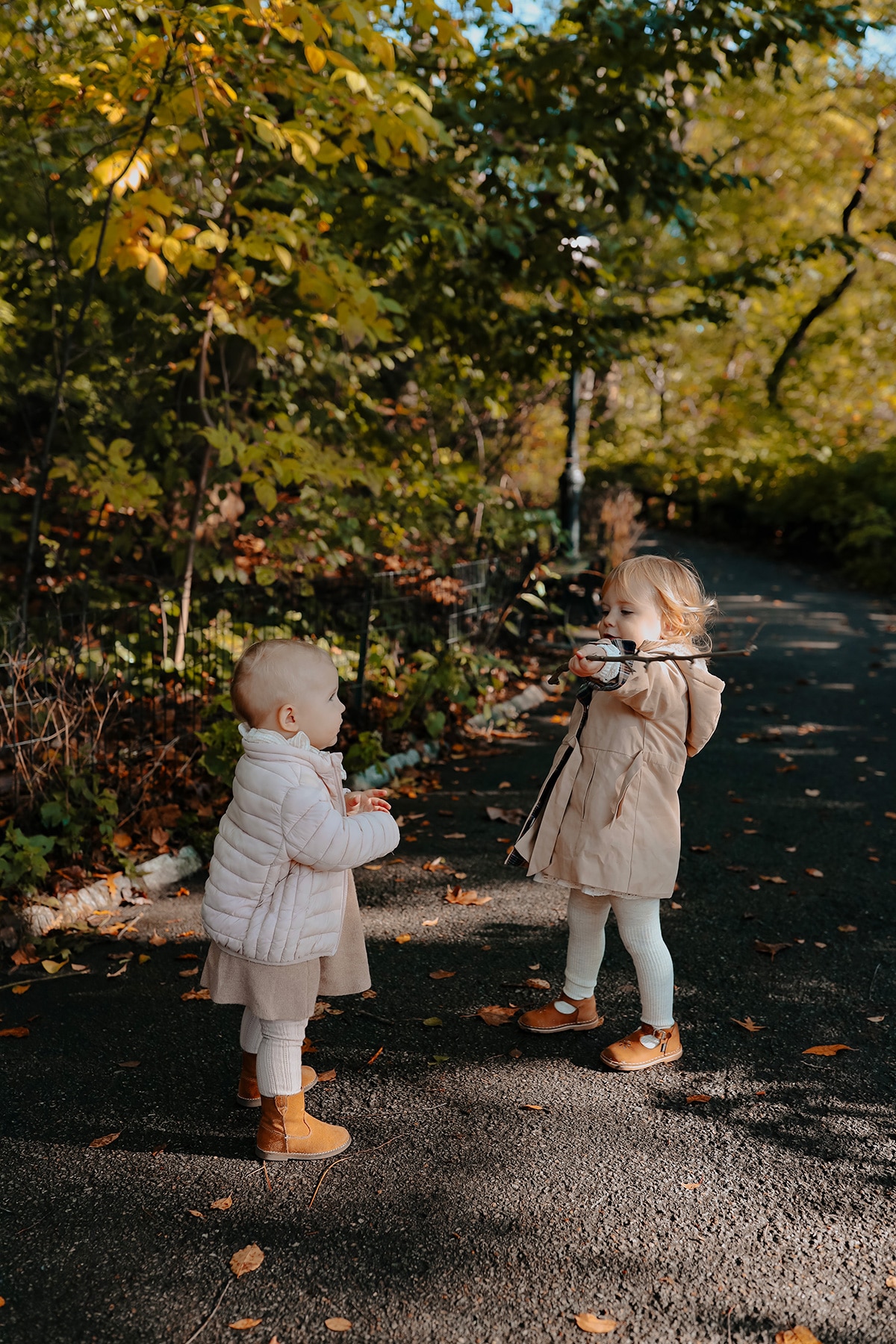 Enfants jouant à Central Park