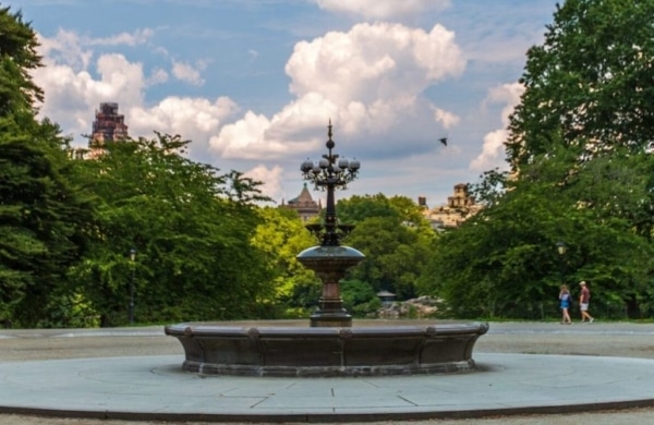 Fontaine de Cherry Hill à Central Park