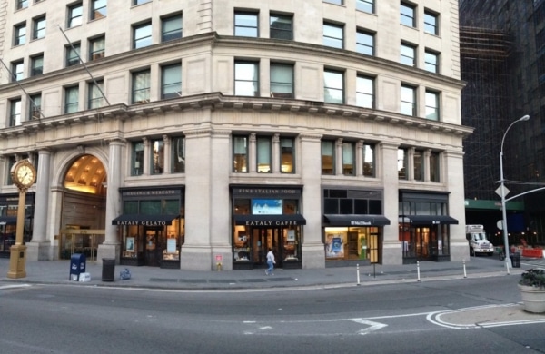 Extérieur de Eataly à New York