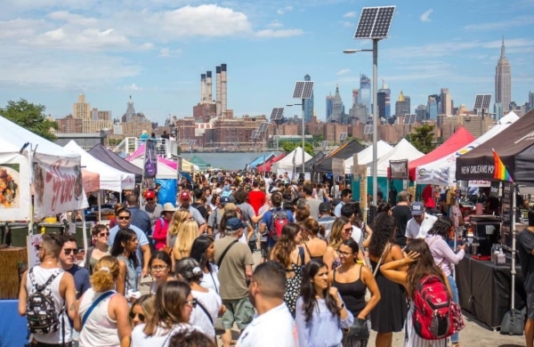 Food court situé à Williamsburg