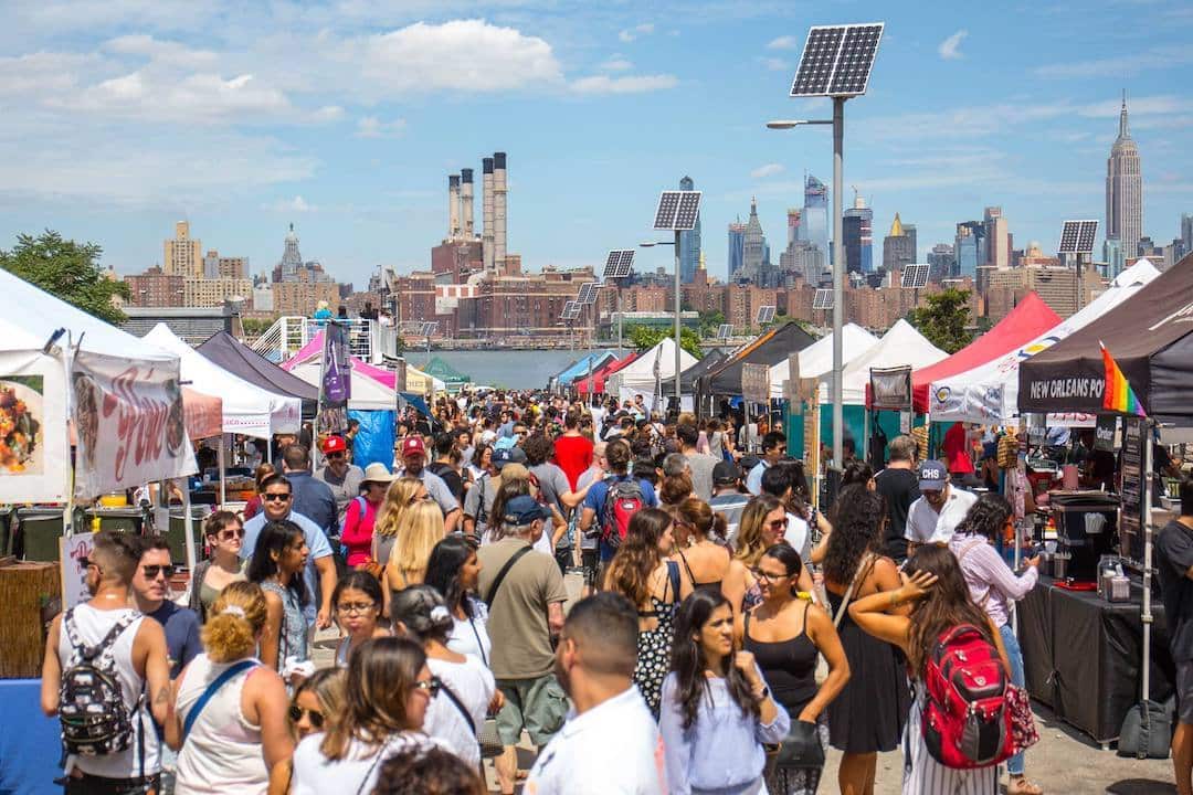 Food court situé à Williamsburg