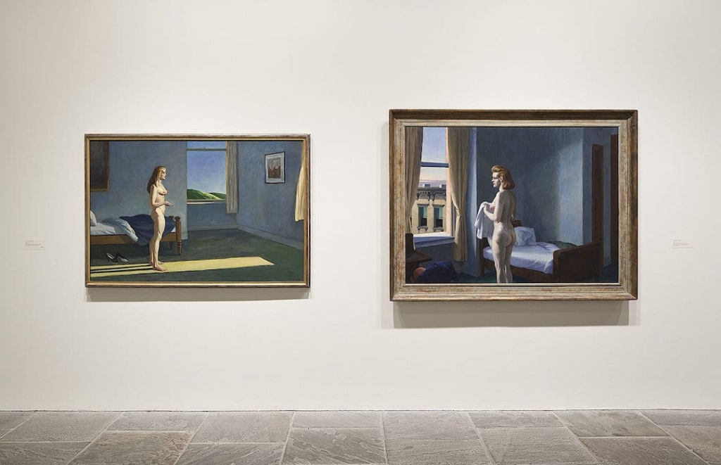 Œuvre de Edward Hopper dans le Whitney Museum à New York