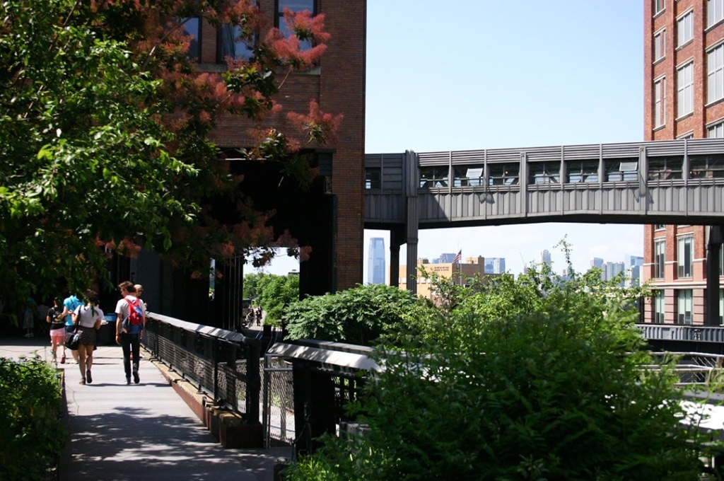 ballade sur Chelsea High Line à New York