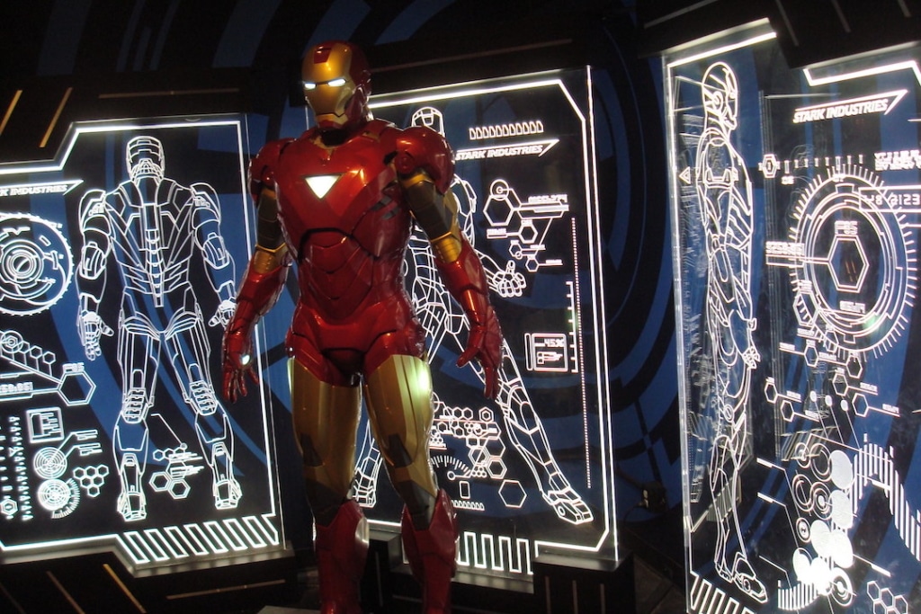 Statue de Iron Man à Madame Tussauds à New York