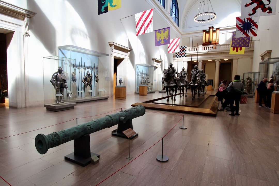 Armor on display at the MET in New York