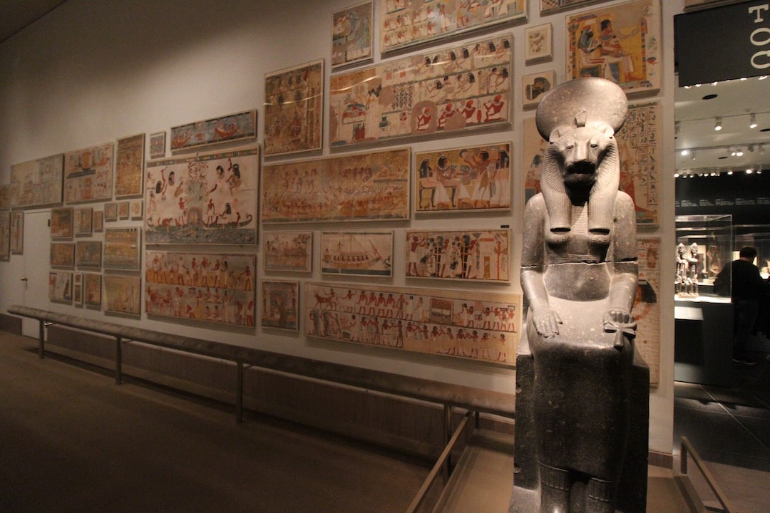 Egyptian art at the MET in New York