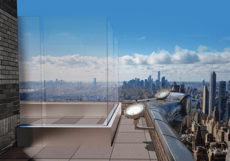 La nouvelle plateforme d'observation du Chrysler Building, le Chrysler Building Observation Deck