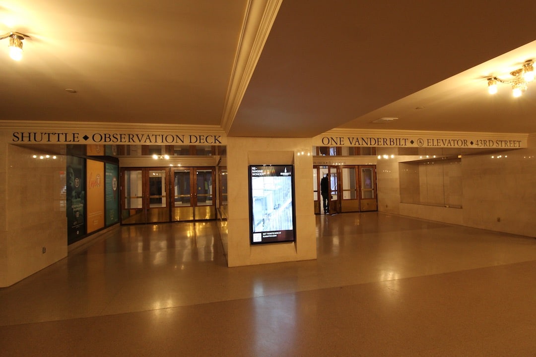 Entrée au Summit dans Grand Central Terminal