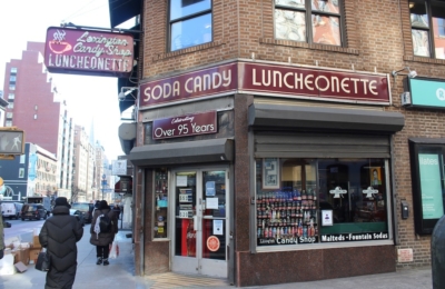 Devanture Soda Candy Luncheonette à New York