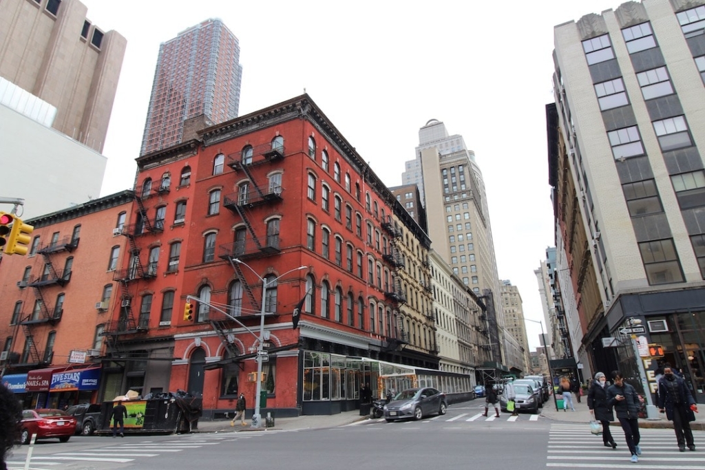 Buildings dans le quartier de Soho à New York