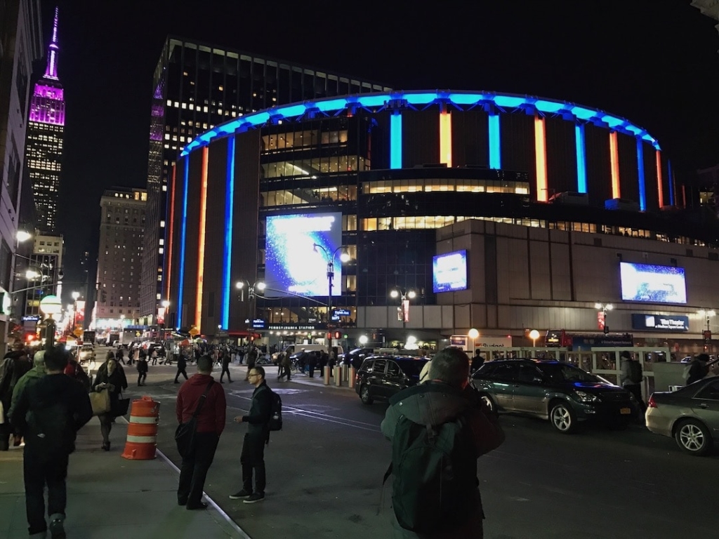 Madison Square Garden à New York