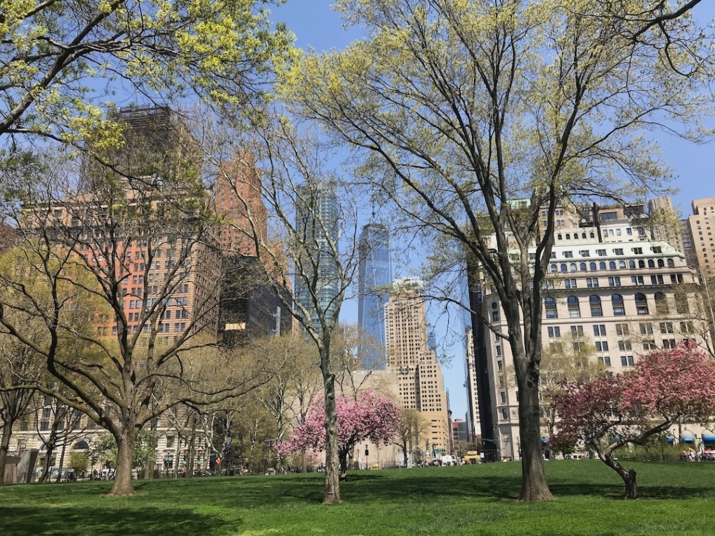 Battery Park à New York