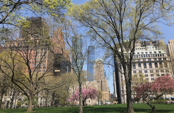 Battery Park à New York