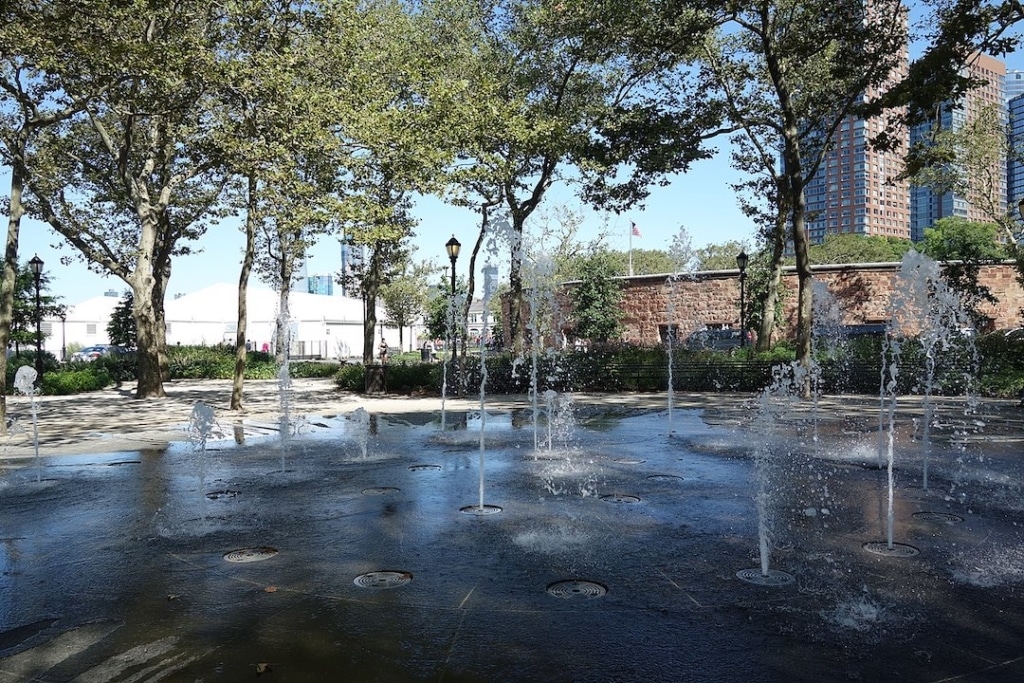 Fontaine à Battery Park