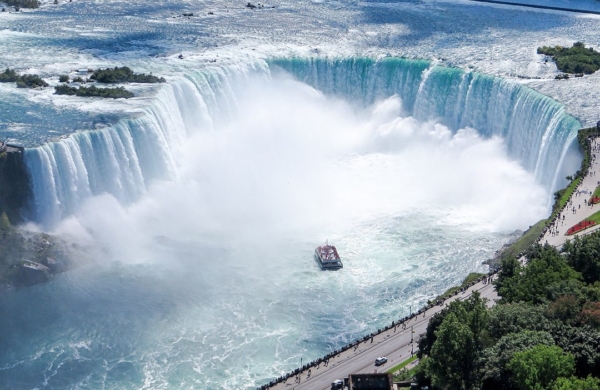 Horseshoe Falls aux chutes du Niagara