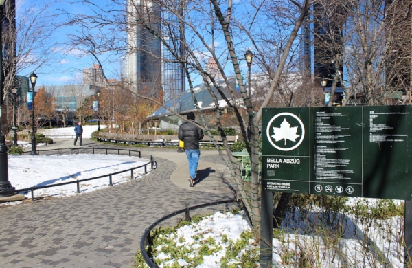 Park Bella Abzug à New York